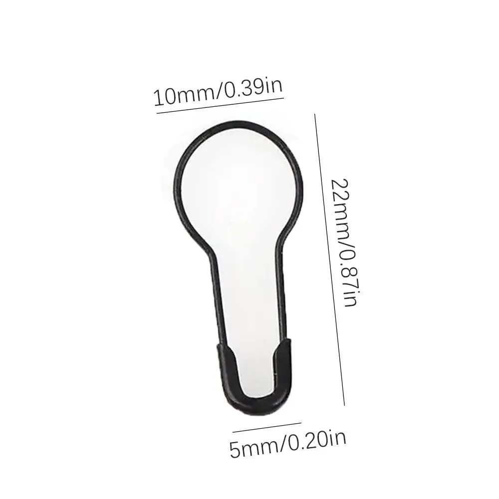 100 Stück haltbare Metall Kürbis Pin mehrfarbige Näh werkzeuge Metallstifte DIY Kleidung Hangtag Tags