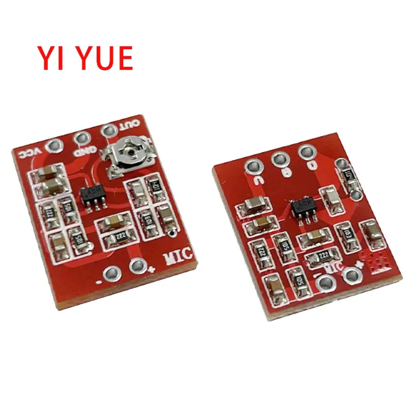 

MAX4466 Electret Microphone Amplifier Board Microphone Amplifier Module Gain Adjustable Pickup Front Stage Speaker
