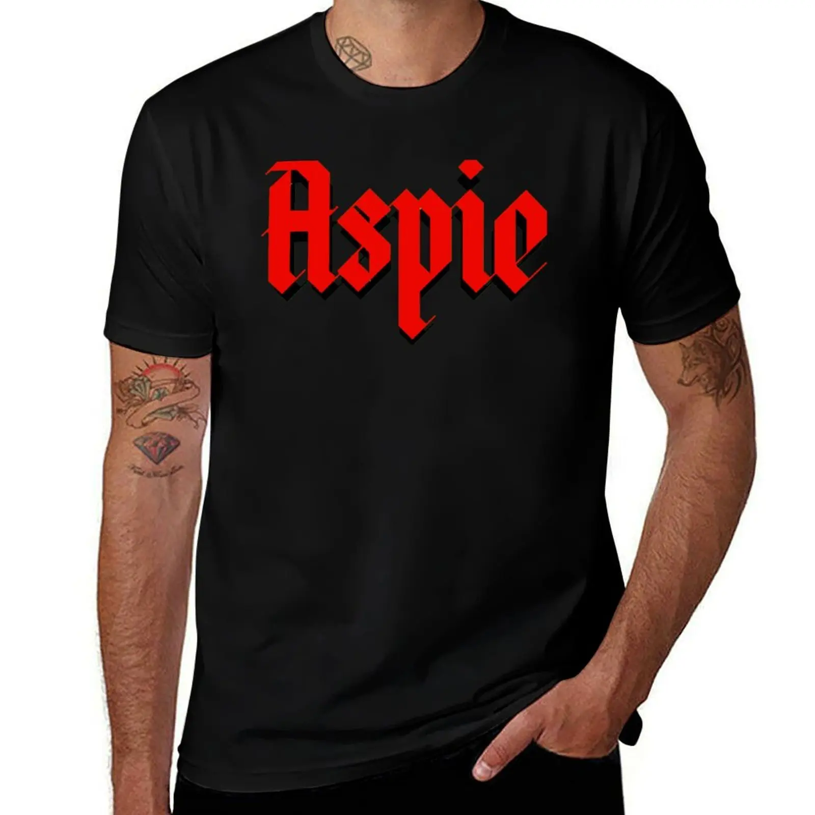 

Aspie I T-Shirt cotton t shirts high quality man t shirt designer T-Shirt