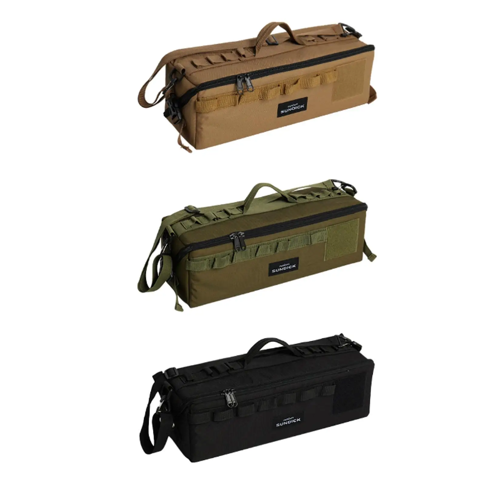 

Camping Tool Bag Compact Waterproof Oxford Carrying Bag Tool Pouch Zipper Bag Handbag with Zipper Tent Pegs Bag Camping Gear Bag