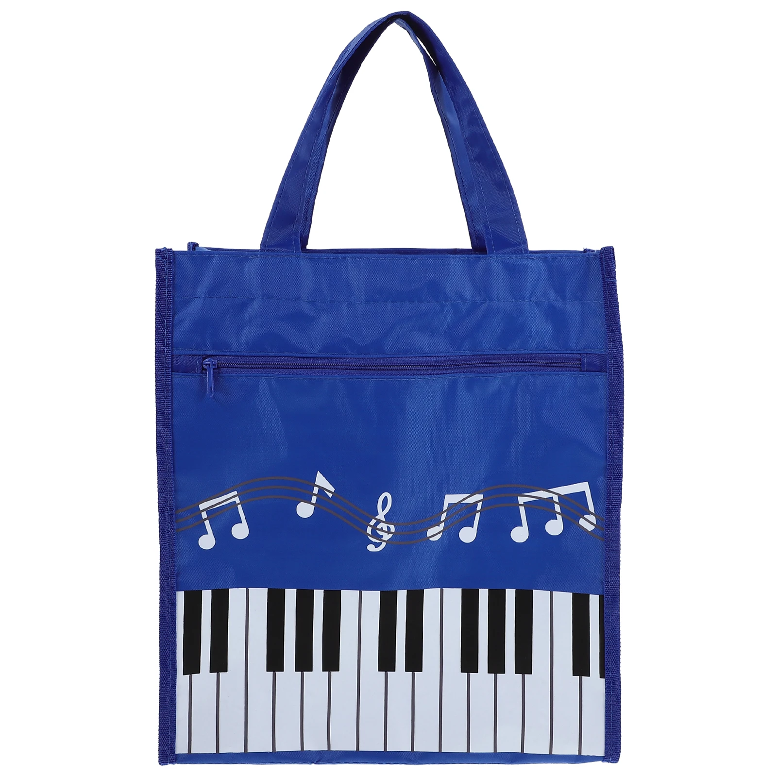 

Delicate Music For Women Large Capacity Double Layer Storage Bag Portable Music Book Bag With Handle Lightweight