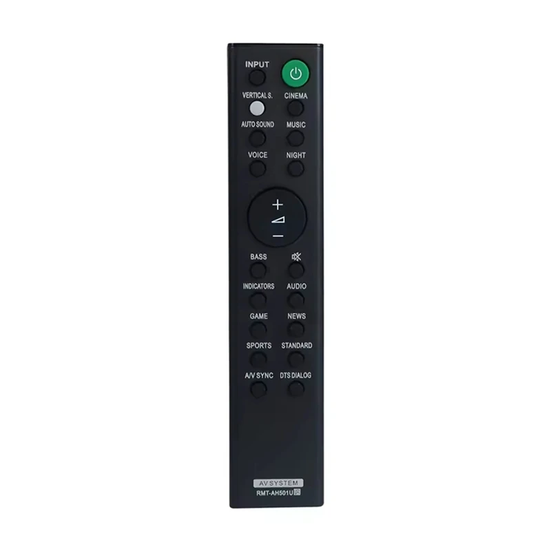 Super Sale Replace Remote Control RMT-AH501U for Sony Sound Bar System Remote Control HT-X8500 100U 101U 102U New Arrival
