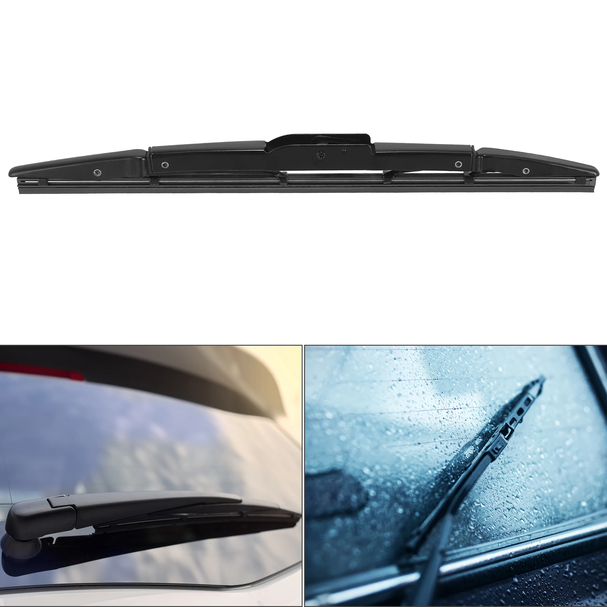 Uxcell Auto Car Rear Windshield Wiper Blade Replacement Pack of 1 Black for Honda CR-V 2012 2013 2014 2015 2016