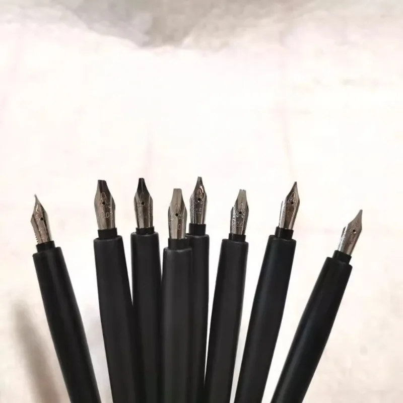 

Wooden Pole Bamboo Pen Black Dipping Pen Student Pen New Type of Paintbrush Art Calligraphy Pens Tip 1.0mm 1.0mm 2.0mm 3.0mm Nib