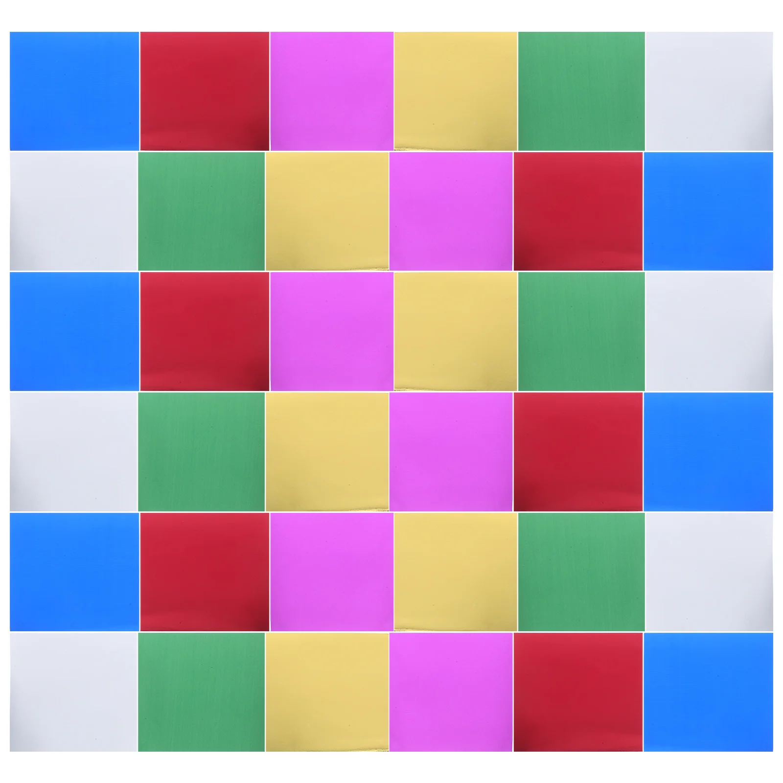 224 ورقة الألومنيوم احباط ورقة معدنية البطاقات مرآة ورق عاكس ل اوريغامي سكرابوكينغ بطاقة الحرفية احباط ورقة