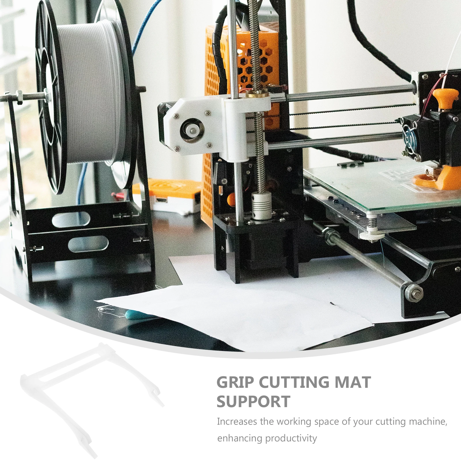 

1Set Tray Extender Mat Holder Support Extension Tray Cutting Machine Accessory Holder Cutting Mat Grip Support DIY Machine Rack