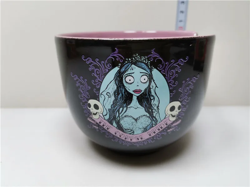 كوب سيراميك بتصميم فيلم الرسوم المتحركة 'عروس الزومبي'، شخصية فيكتور الخيالية، بدون غطاء، سعة 50-600 مل #4