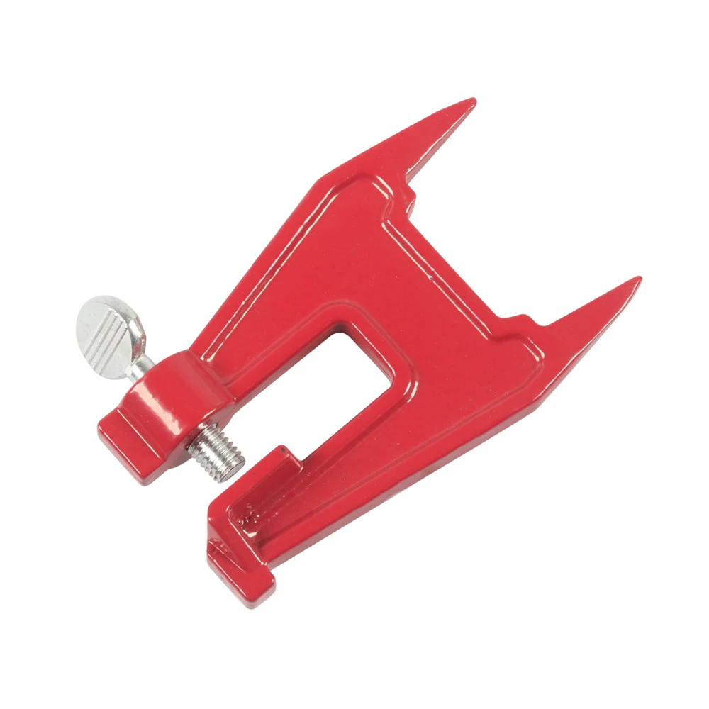 ​Filing Vise Pocket Stump Vise for Filing Chainsaw Chains Provides Secure Filing Set-up on any Tree Stump (26368A)Red