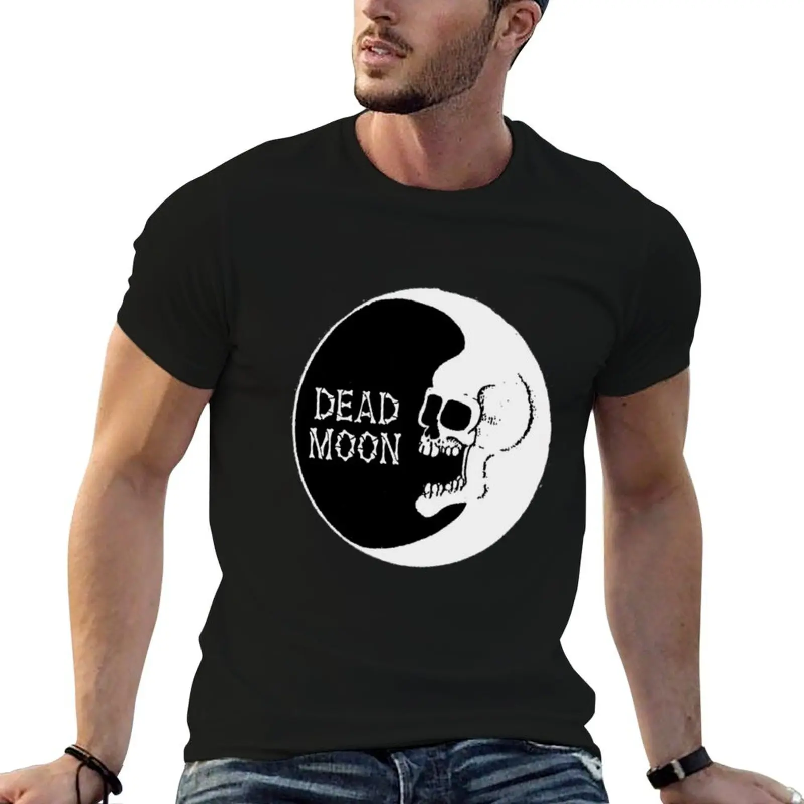 

Dead Moon T-Shirt mens graphic t shirts men t shirt cotton 100% t shirts for man cotton T-Shirt