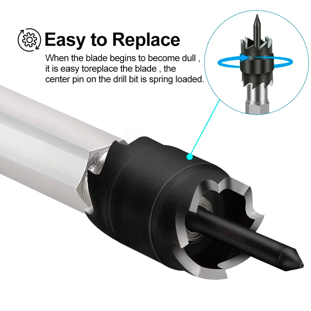 Drill Bit Spot HSS Welding Remover Drill Double Sided Bits Separator Auto Body Panel Solder Joint Repair Spot Hole Opener Tools