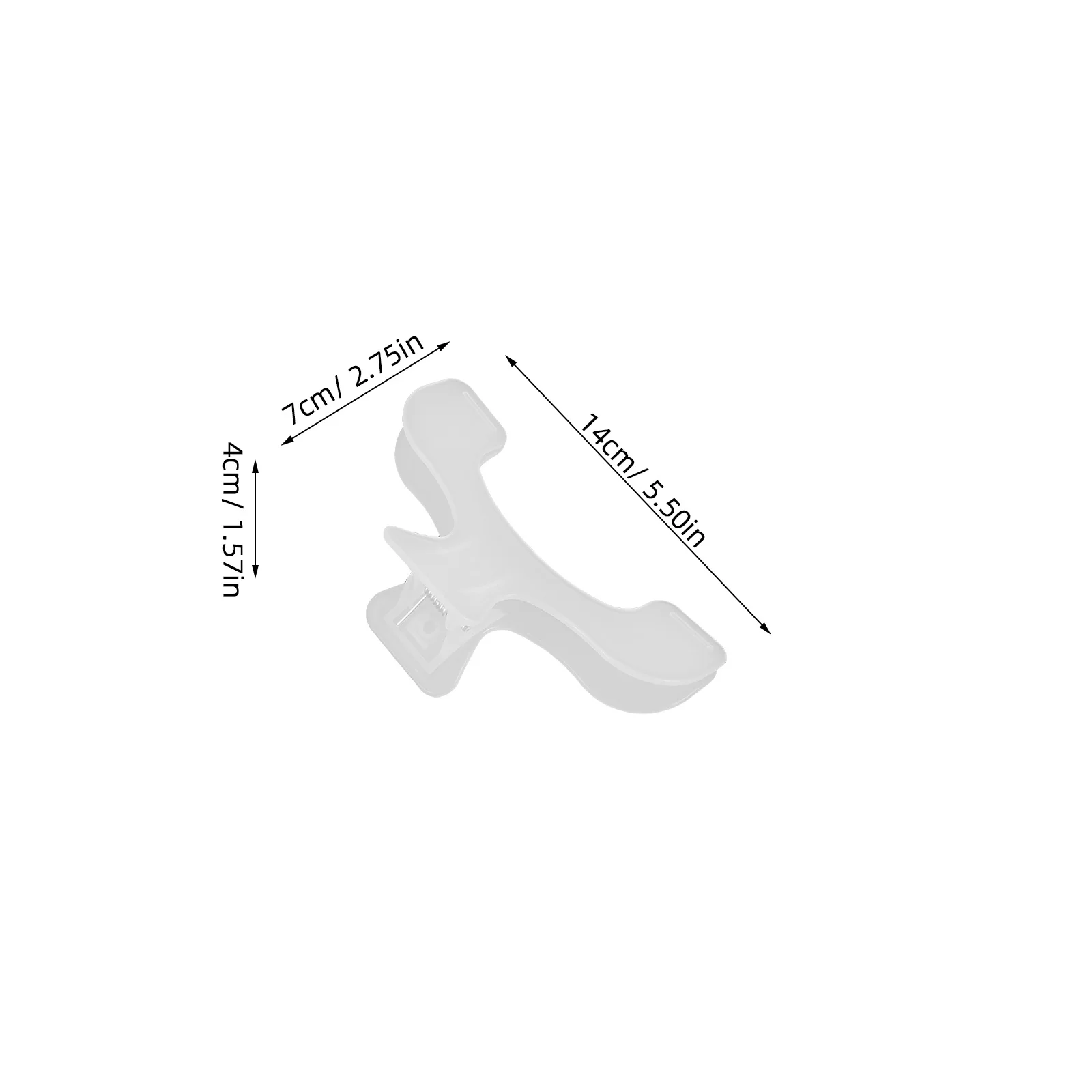 35pcs Transparent Clips Lightweight Page Holders For Reading Music Book Journal Notebook Book Opener Holder Clips For School