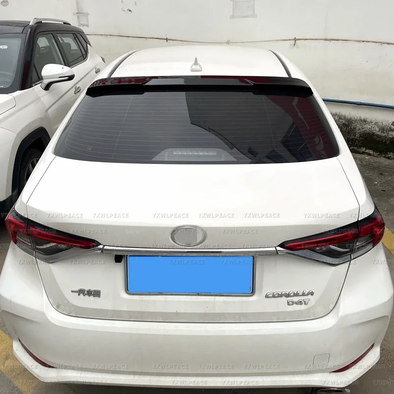 For Toyota Corolla 2019-2023 Spoiler High Quality ABS Material Primer Color Rear Window Roof Spoiler Body Kit Accessories