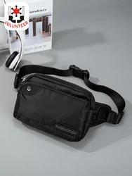 Volunteer Waist Bags for Men 2023 New Stylish Waterproof  Versatile Vintage Phone High Quality Commuter Crossbody Bags 1762-06