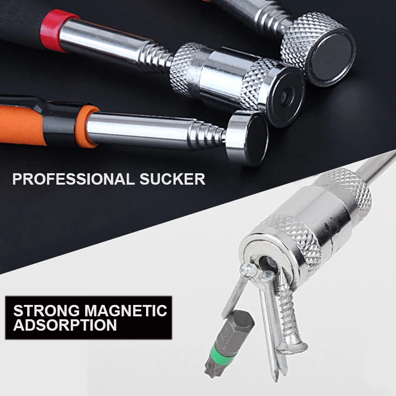 Magnetic Pen Picking Up Nuts Telescopic Handy Tool Magnet Metal Picker Extendable Adjustable Extractor Screw Pick Up Hand Tools