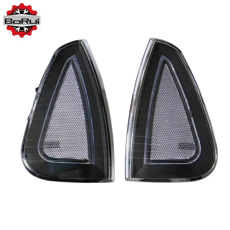 CH2550124 CH2551126 4806219AD 4806218AD 1 Paar Weiß/Schwarz/Gelb Signal Seitenmarkierungsleuchten Für Dodge Charger 2005-2010