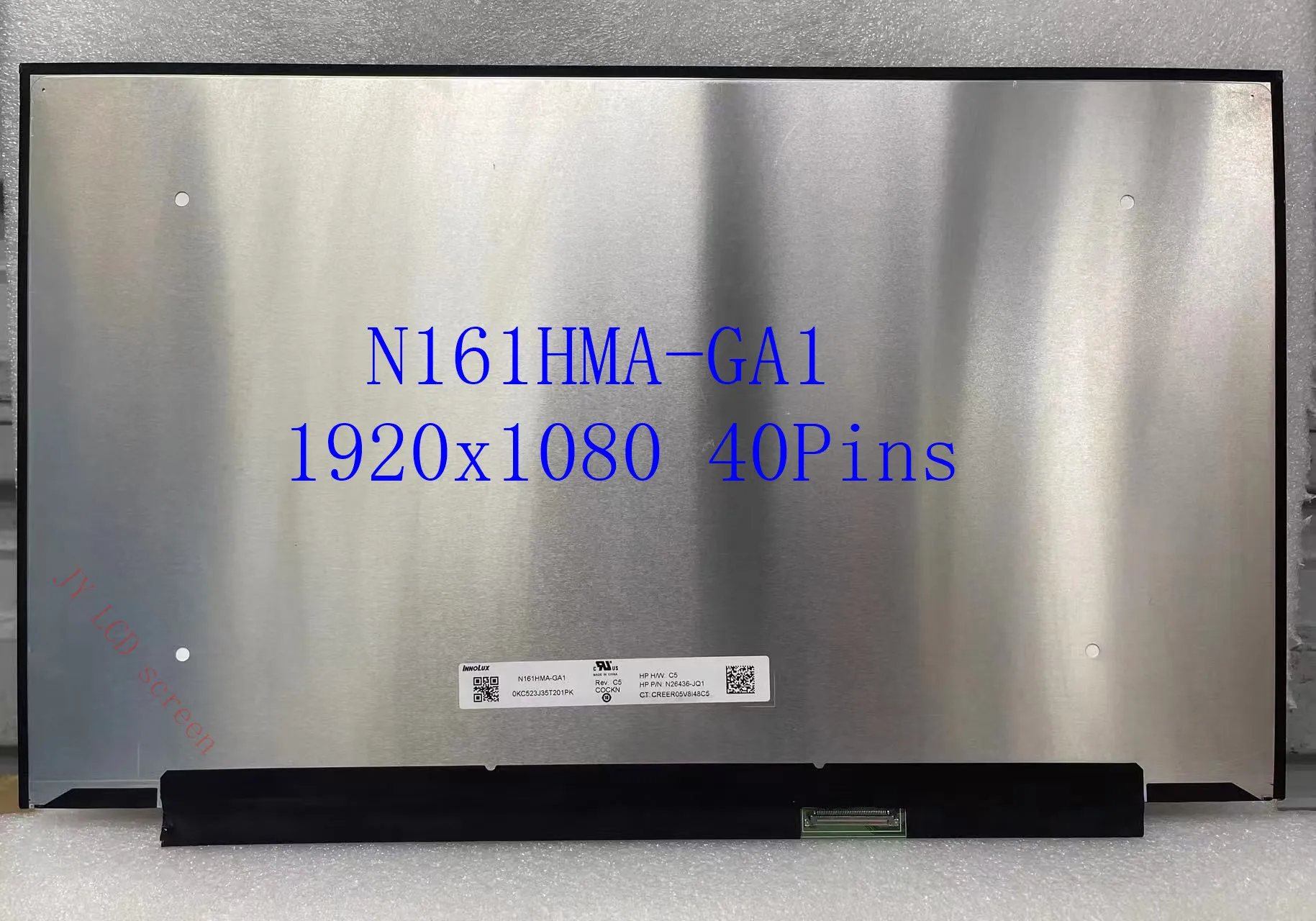 

16.1 Inch 165Hz 1920x1080 eDP 40 Pins N161HMA-GA1 N161HMA GA1 IPS Laptop LCD Screen Display Matrix Replacement Panel 100%sRGB