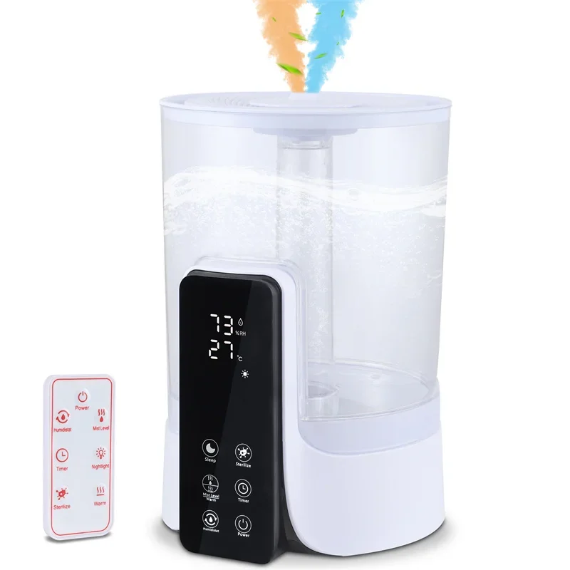 Smart Humidifier 6L Aromatherapy Essential Oil Diffuser Air Humidifier Remote Control Mist Maker Home Multi-function Intelligent