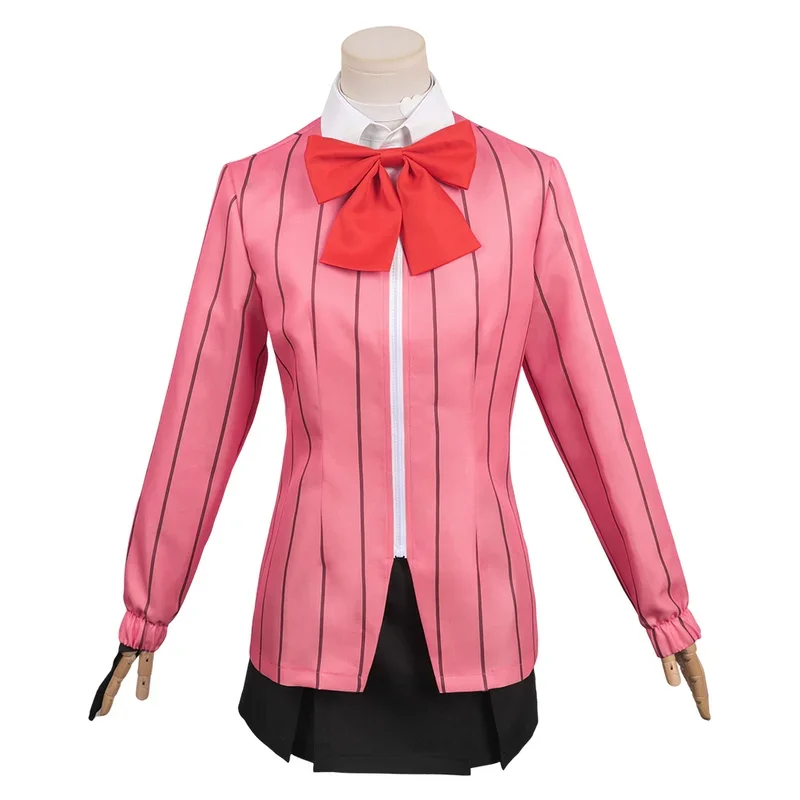 

FC6Game Cosplay Costume Adult Women Fantasy School Uniform Coat Skirt Outfits Halloween Carnival Party Suit@FC8！