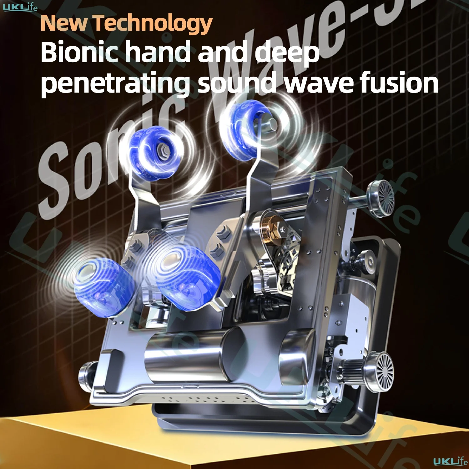 2026 Sonic Wave Massage Chair, AI Voice , Zero Gravity, Calf Kneading, 30 Massage Programs, Full Body Shiatsu Electric Recliner