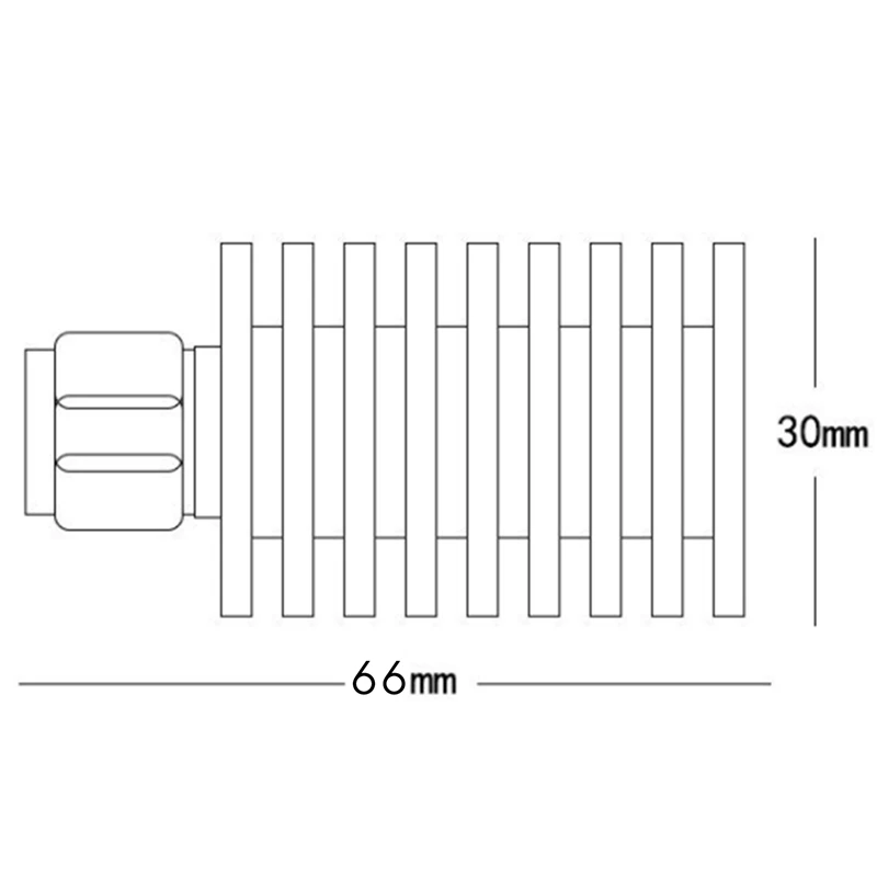 25W Connector Small 50 Ohm DC-3GHz 6GHz Dummy Load 3GHz N Male