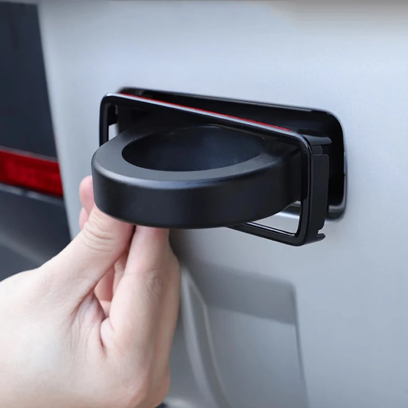 

2PCS Car Trailer Tow Hook Hole Frame Decoration Sticker Cover Trim for Land Rover Defender 90 110 130 2020-2025 Accessories