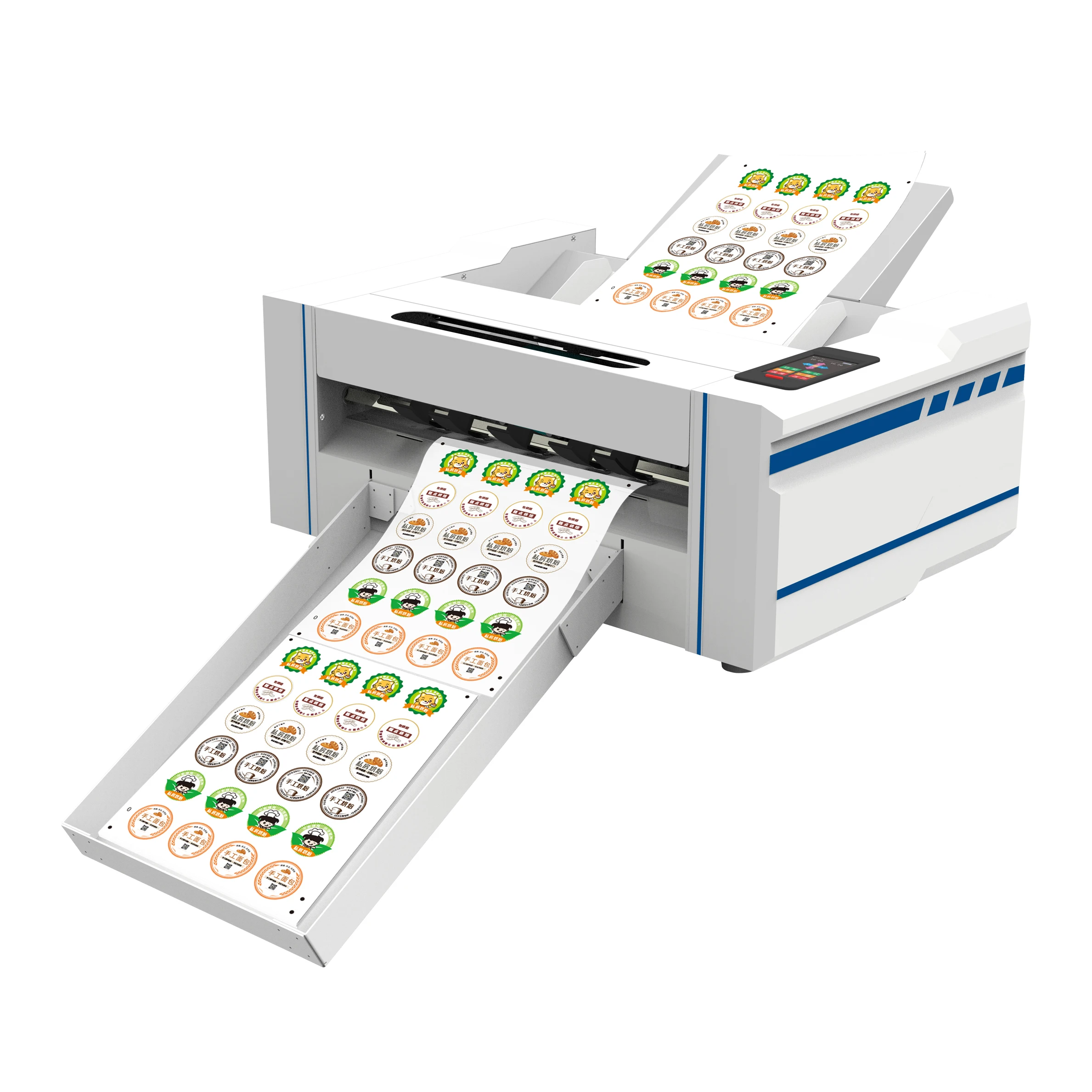 Digital High Speed Auto-Feeding Siemens Motor Engine Driven Sheet Label Cutter Plotter Paper Cutting Machine