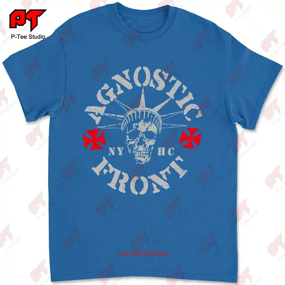 Agnostic Front T Shirt Small Hardcore Nyhc Punk Stigma Cro Mags Madball Warzone ZUBJ