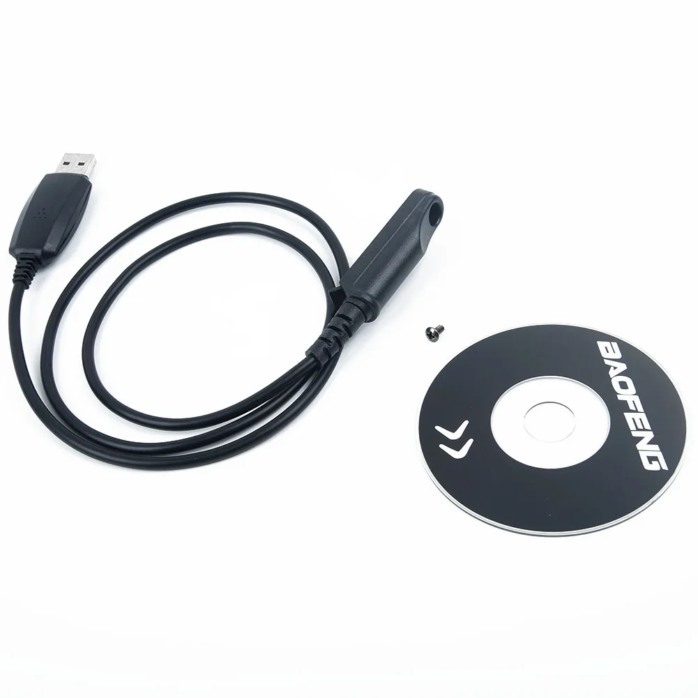 High Speed USB Programming Cable Cord CD for Walkie Talkie A58 Radio Stable and Efficient Programming Experience