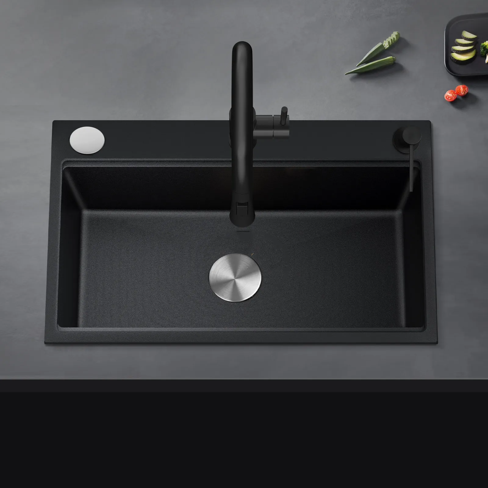 

Комплект из 2 заглушек для отверстий под смеситель из нержавеющей стали, легко устанавливаемые, для кухонных раковин 25-30 мм, аксессуары для кухни