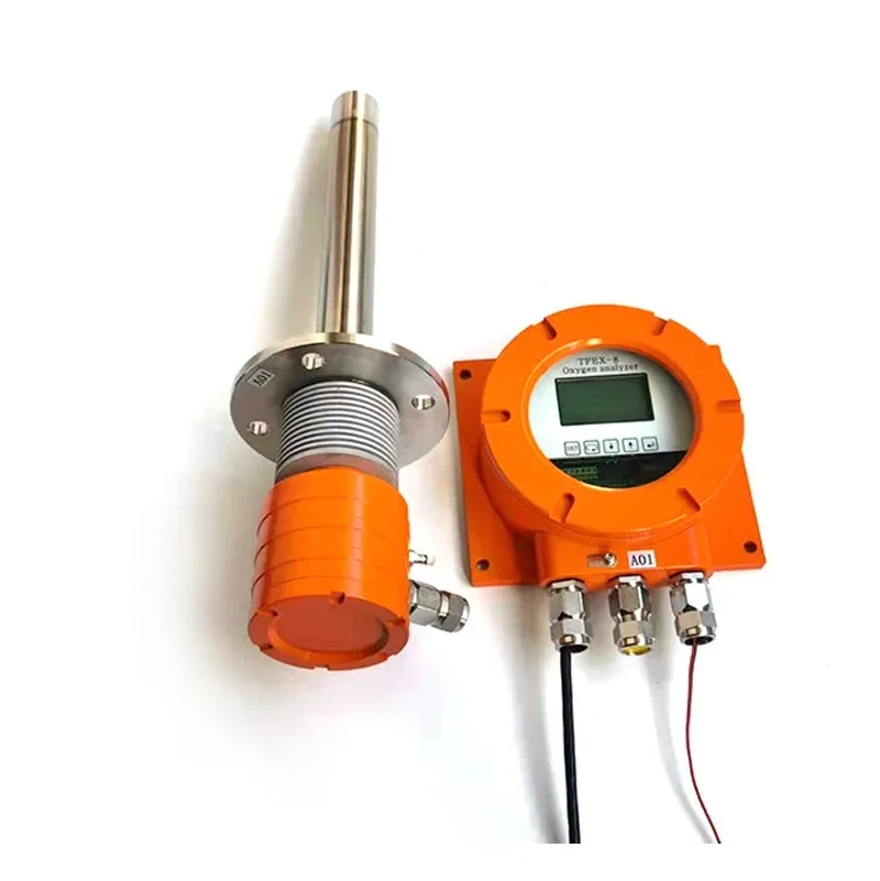 TFEX-8 explosion-proof zirconia, oxygen analyzer, boiler oxygen detection, oven flue