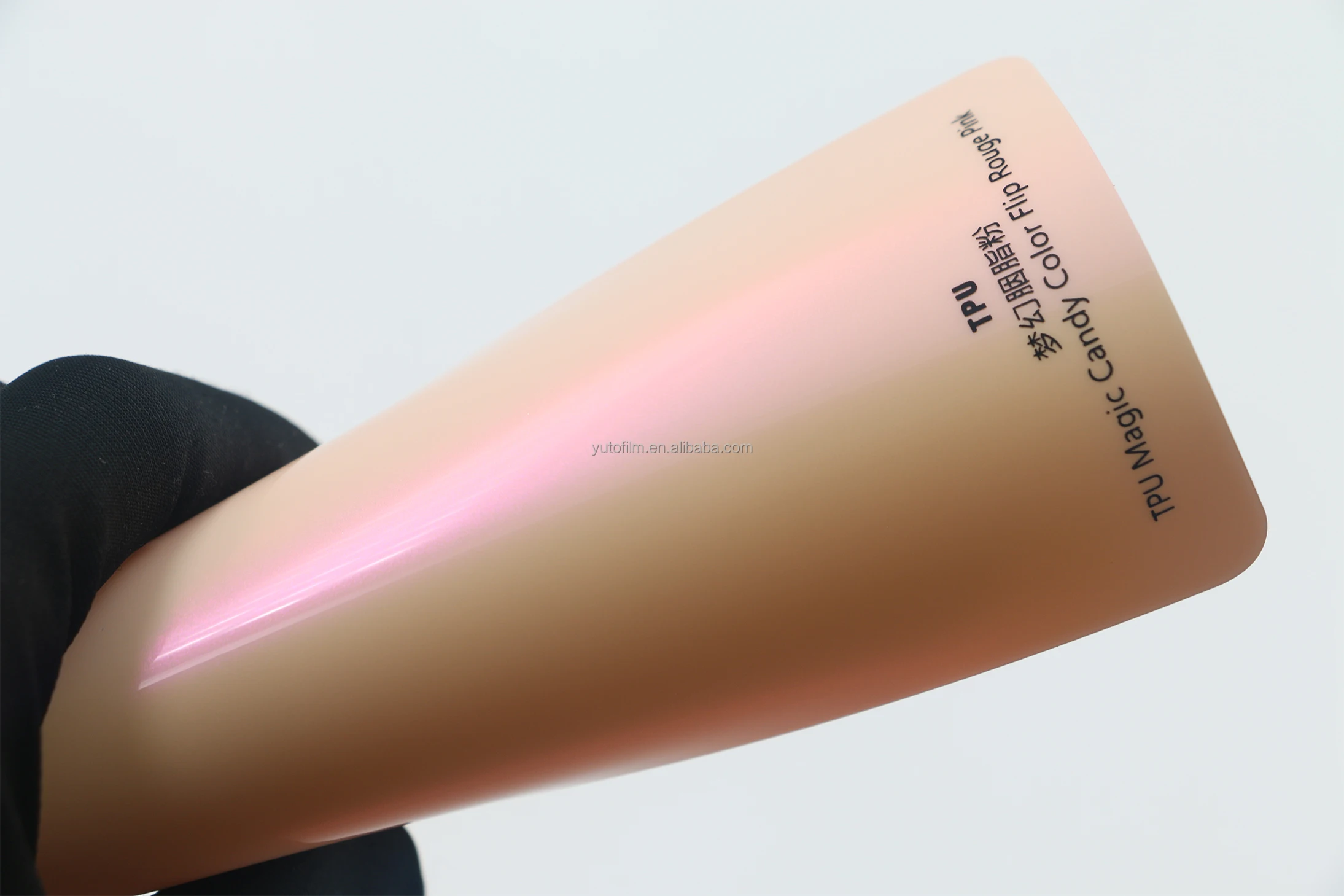 

Высококачественная цветная полипропиленовая пленка для всего тела PPF, самовосстанавливающаяся ТПУ Magic Candy Color Flip Rouge, розовая сменная пленка, виниловый рулон для автомобиля