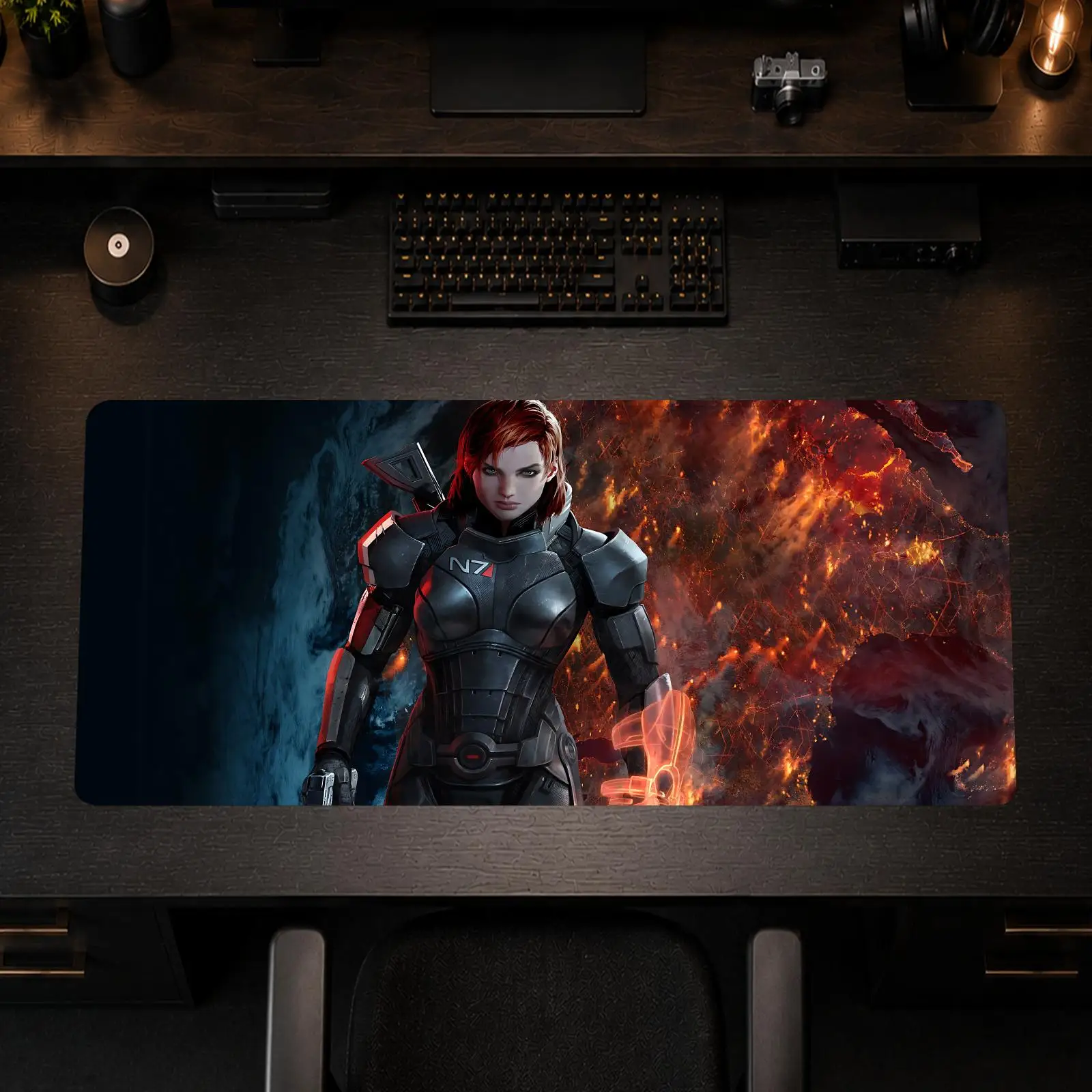 Cool Hips M-Mass Effect 3 Mouse Pad Gaming office Non-slip Desk Mat Diy Mousepad Large Game Keyboard overlock