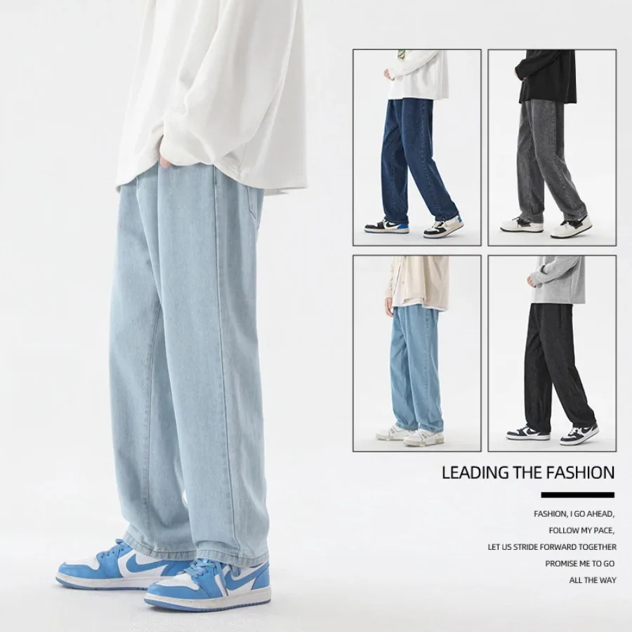 Nuovi Jeans Casual da Uomo all - Men'S Fashion Grey Jeans recensione e prezzo