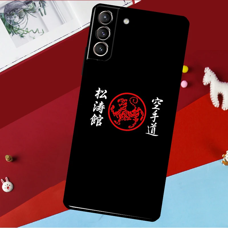 Shotokan Karate Symbol Case For Samsung Galaxy S23 Ultra S22 S21 S20 FE S8 S9 S10 Plus Note 10 20 Back Cover Shell