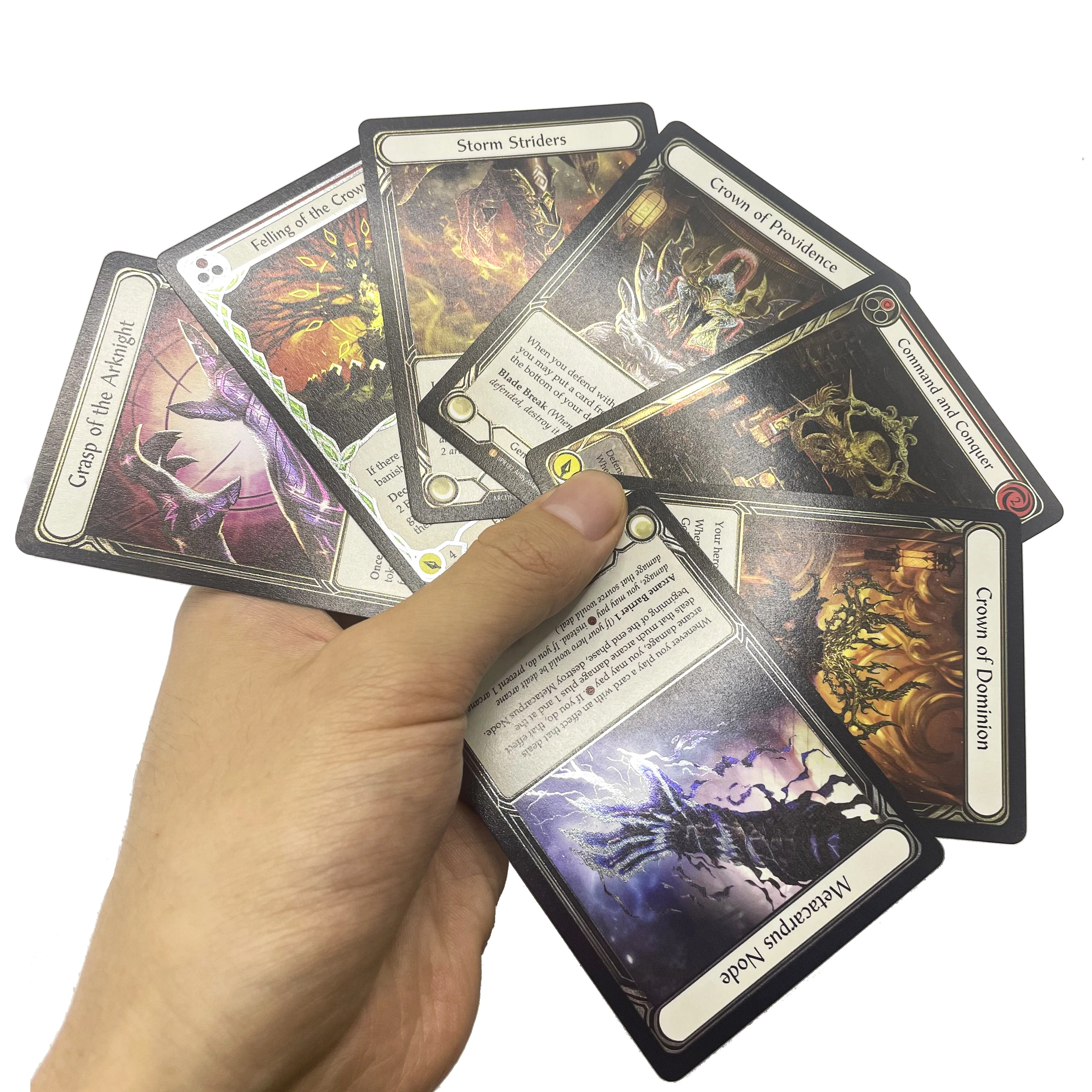 FAB Proxy Card Cold Foil Collection - Command & Conquer