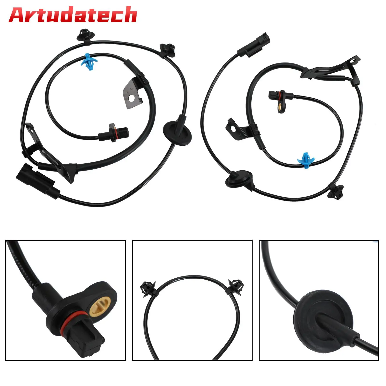 

Artudatech 4670A580 For Mitsubishi Outlander Rear Left&Right ABS Wheel Speed Sensor 4670A579 Car Accessories