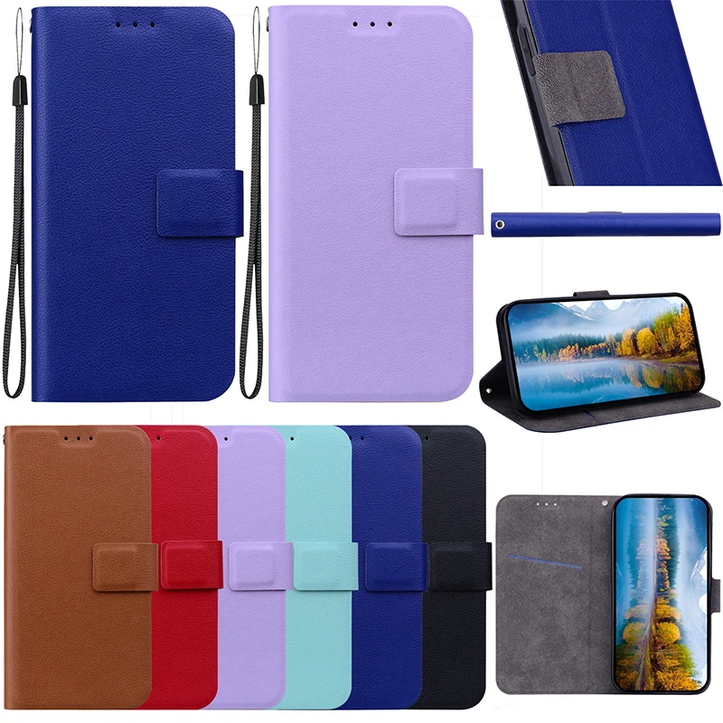 Luxury Leather Flip Case For TCL 408 tcl 405 T507D1 T507A T507U T507J Stand Wallet Phones Cover