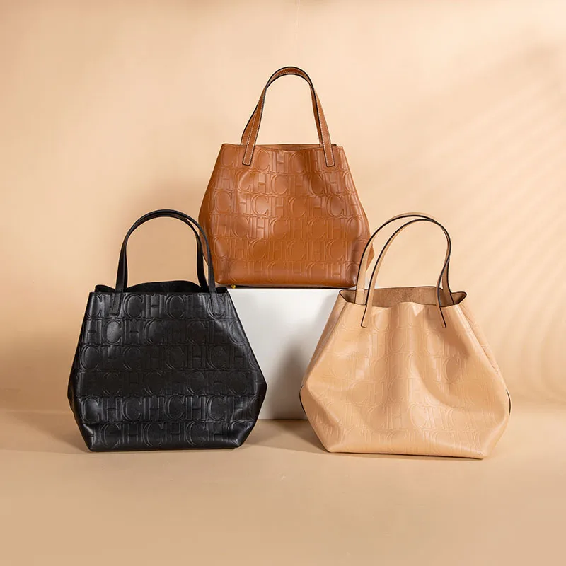 

Classic Vintage Tote Bag, Fashion Solid Color Shoulder Bag for Women, Spacious Minimalist Purse, Timeless Everyday Bag