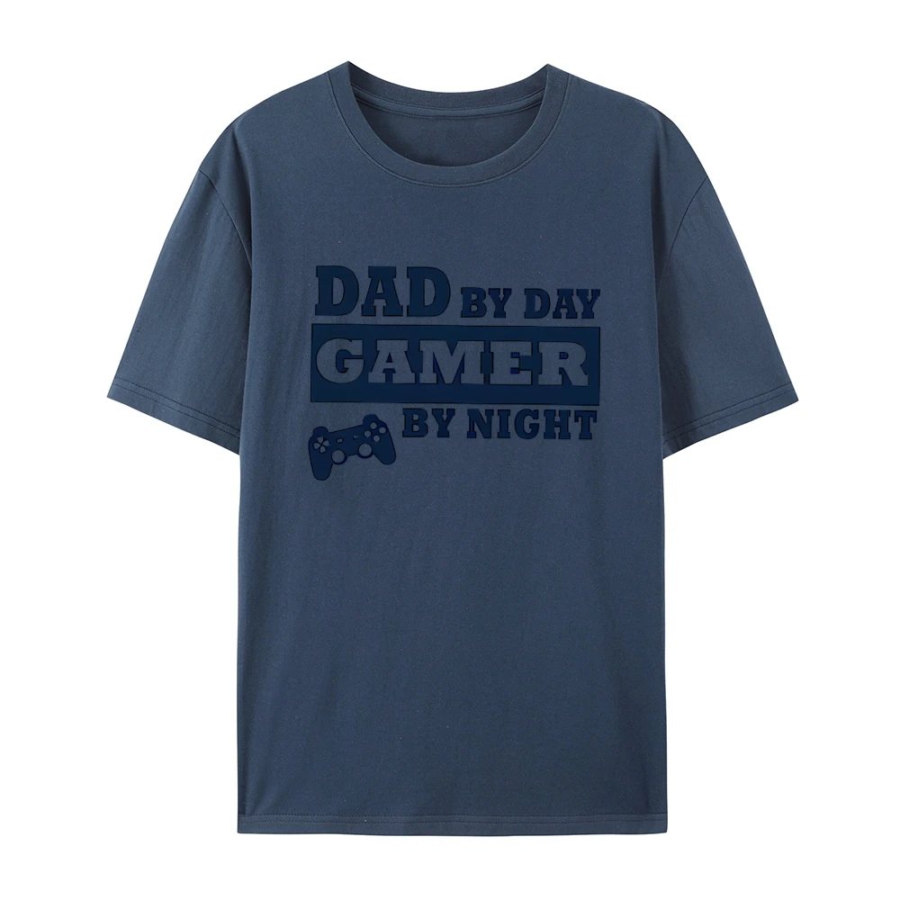 Oversized Cotton Gamer Dad Shirt, Video Gamer Shirt, Funny Dad T Shirt, Fathers Day Shirt, Dad By Day Gamer By Night Shirt, Dad