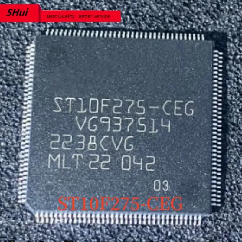 10pcs ST10F275-CEG ST10F275-CFG  QFP-144 Programmable Gate Array Chip New