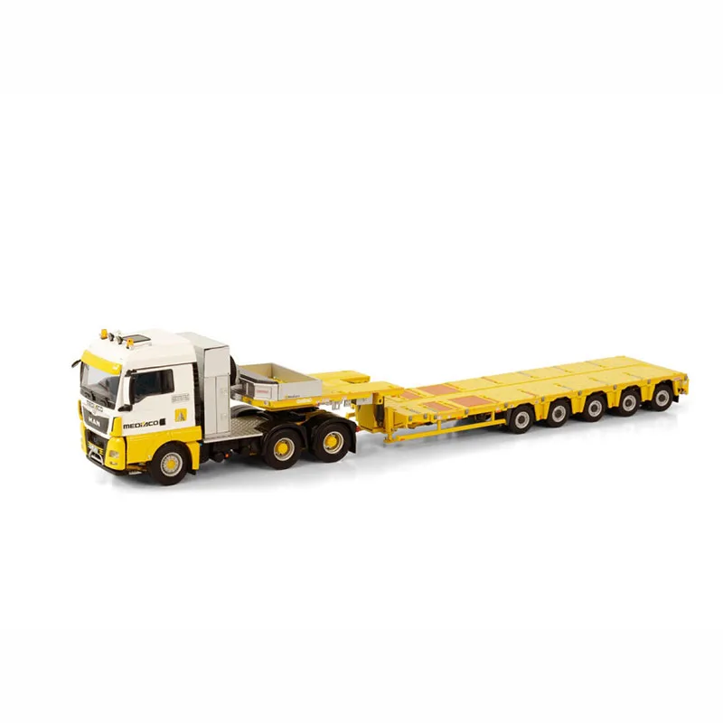 

Diecast 1:50 Scale MAN TGX Truck Heavy Transporter Trailer Model 01-3684 Collection Souvenir Display Vehicle Toy