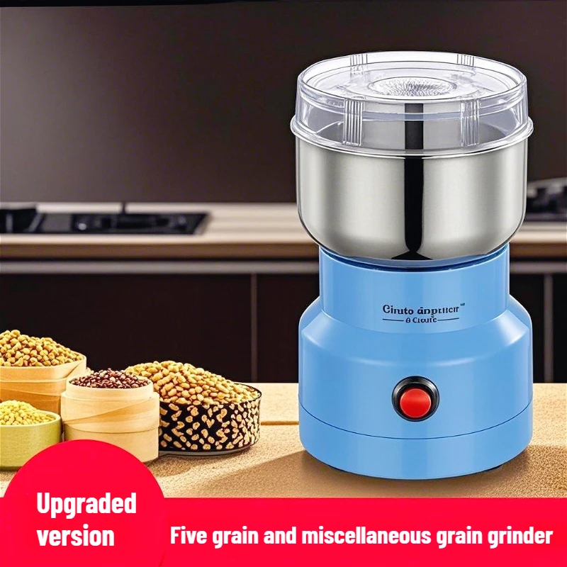 Electric Coffee Grinder Mixer Blender Kitchen Cereal Nuts Beans Spices Grains Machine Mini Electric Food Chopper Processor
