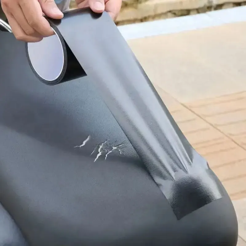 شريط قاعدة قماش مقاوم للماء ، لزوجة عالية ، وسادة مقعد متعددة الوظائف ، كرسي أريكة إصلاح جلد أسود #3