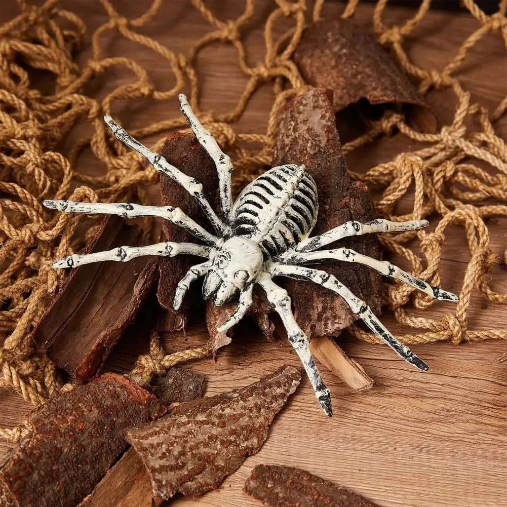 Realistic Bone Replica for Events Realistic Skeleton Decorations for Halloween Home Office Cafe School Display Rat Crow Spider