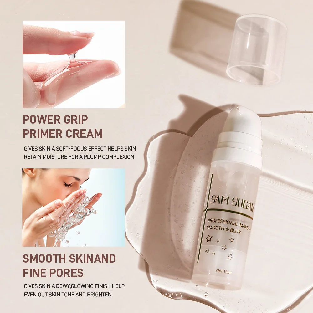 طقم قاعدة مكياج مكون من 4 قطع، مجموعة إسفنجة مكياج سائل بودرة سائبة، أدوات تجميل أساسية للمبتدئين