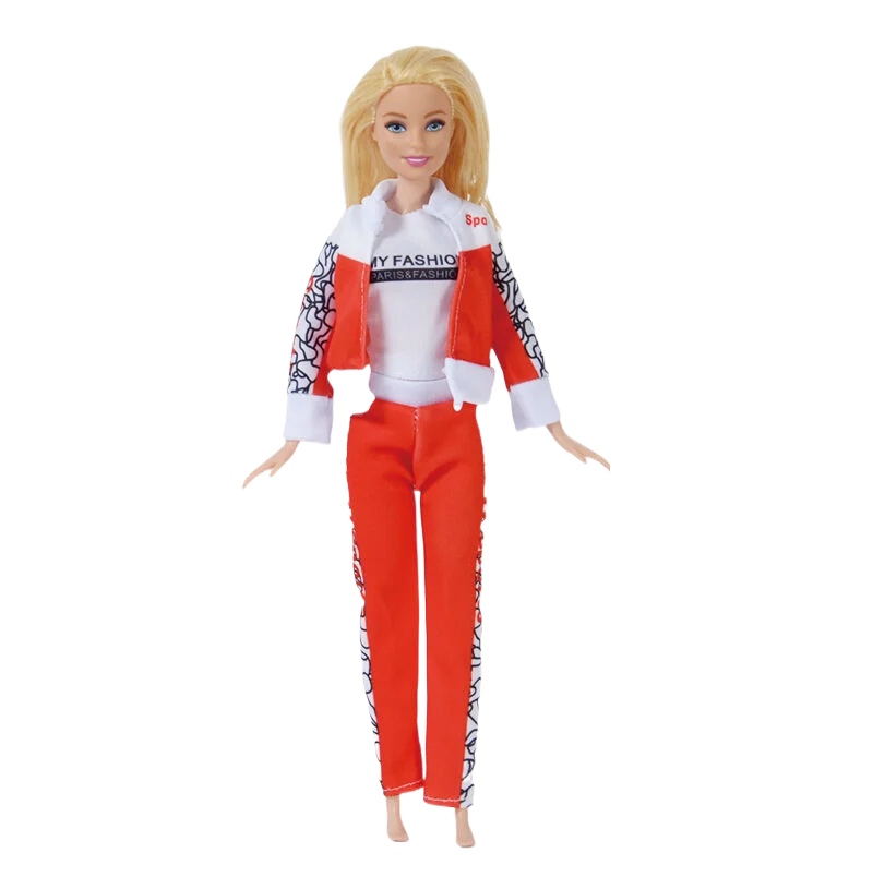 Fashion Clothes Set for 30cm BJD Doll Barbie Blyth 1/6 MH CD FR SD Kurhn Girl Baby Pretend Play Toys Accessories