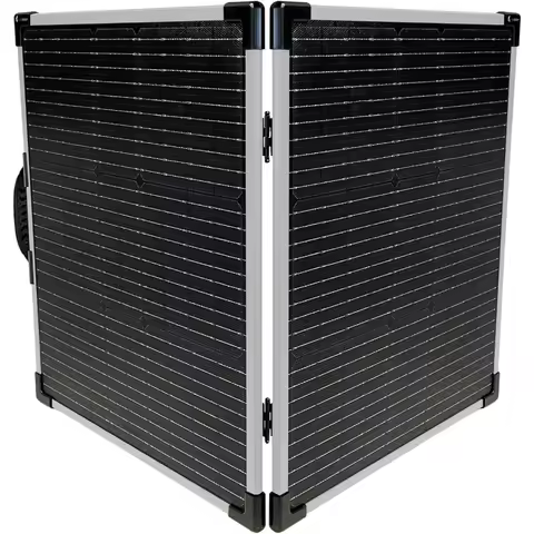 Lion Energy 100 Watt 24V Portable Solar Panel, Foldable Charger for RV, Camping, Generators, and Off-Grid Outdoor Power Needs
