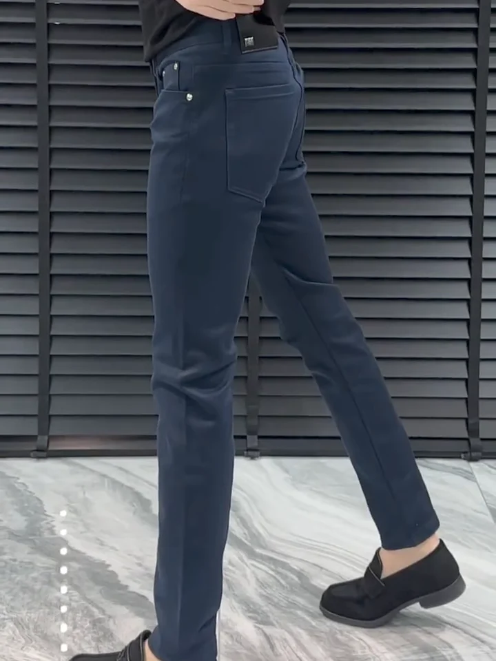 

Fall Men's Slim Fit Jeans Comfortable High Quali Faionable Versatile Haome Premium Feel Sli Urban Casual Jeans