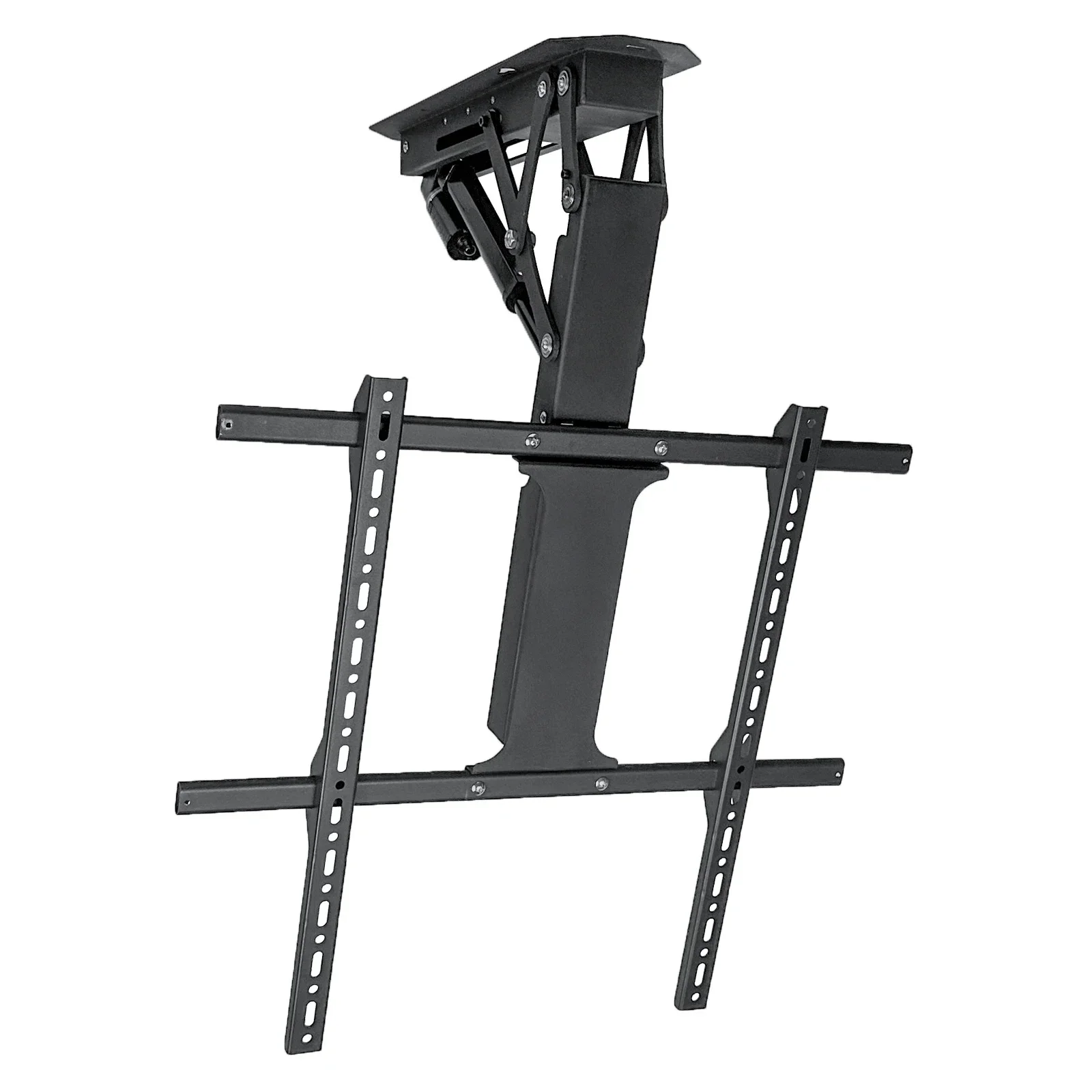 2025 Motorized Electric Ceiling TV Lift Drop Down Flip Fold Down With Motor From The Hidden Ceiling TV Mount Bracket Remote Cont