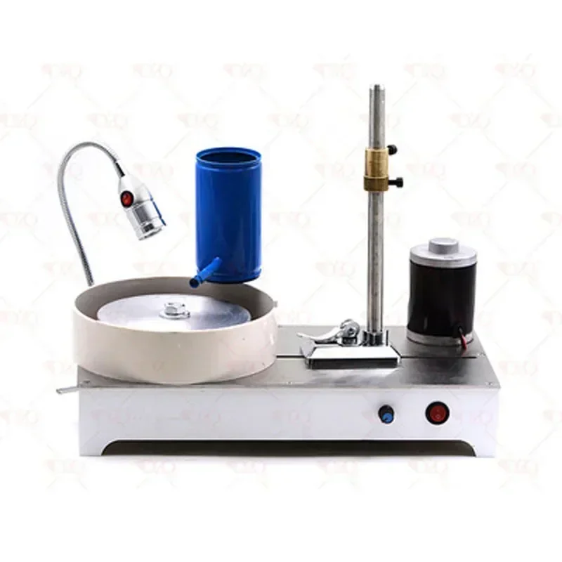 ステンレス鋼研磨機 120W 0-1800RPM 可変速 宝石ファセット加工 翡翠 ジュエリー製作機器